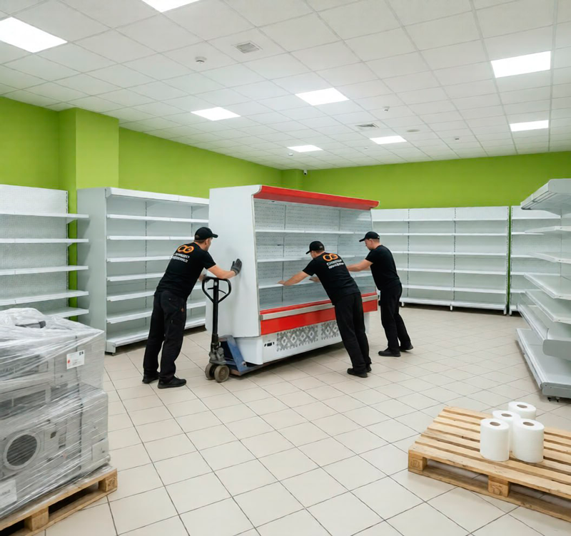 Переезд магазина в Голицыно